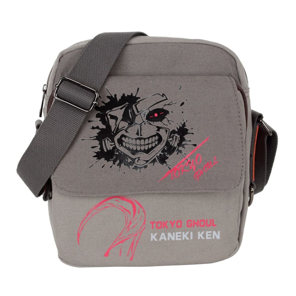 Bolsa Messenger Tokyo Ghoul Kaneki Ken Anime Canvas