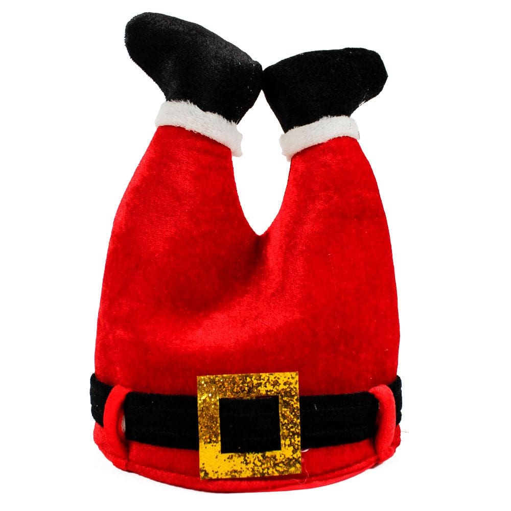 Costume, chapéu, calça de Papai Noel, chapéu de cosplay para adulto/criança