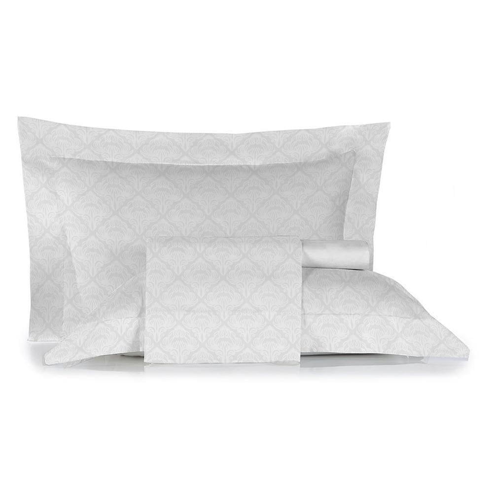 Jogo De Cama 100% Algodão Queen Size 180 Fios Nova América