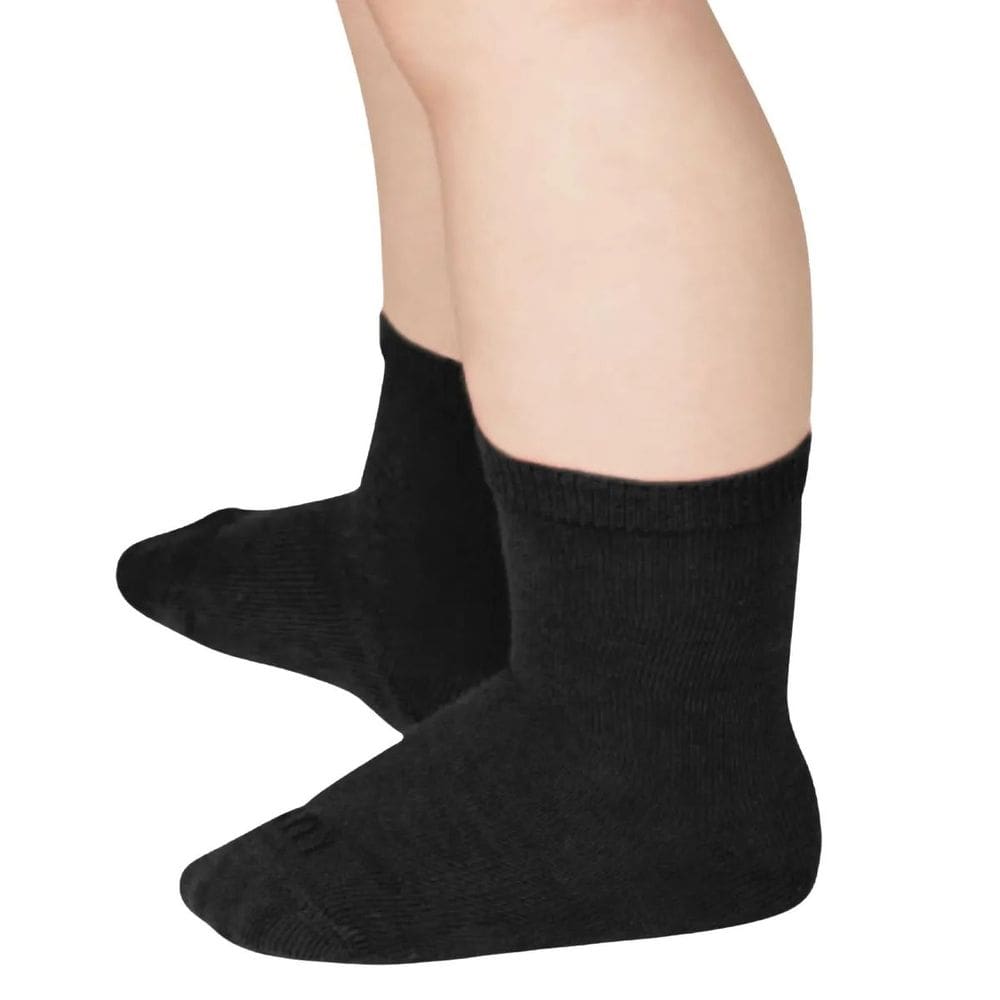 Kit 3 Pares De Meia Para Bebe Recem Nascido Cano Médio Liso Lupo