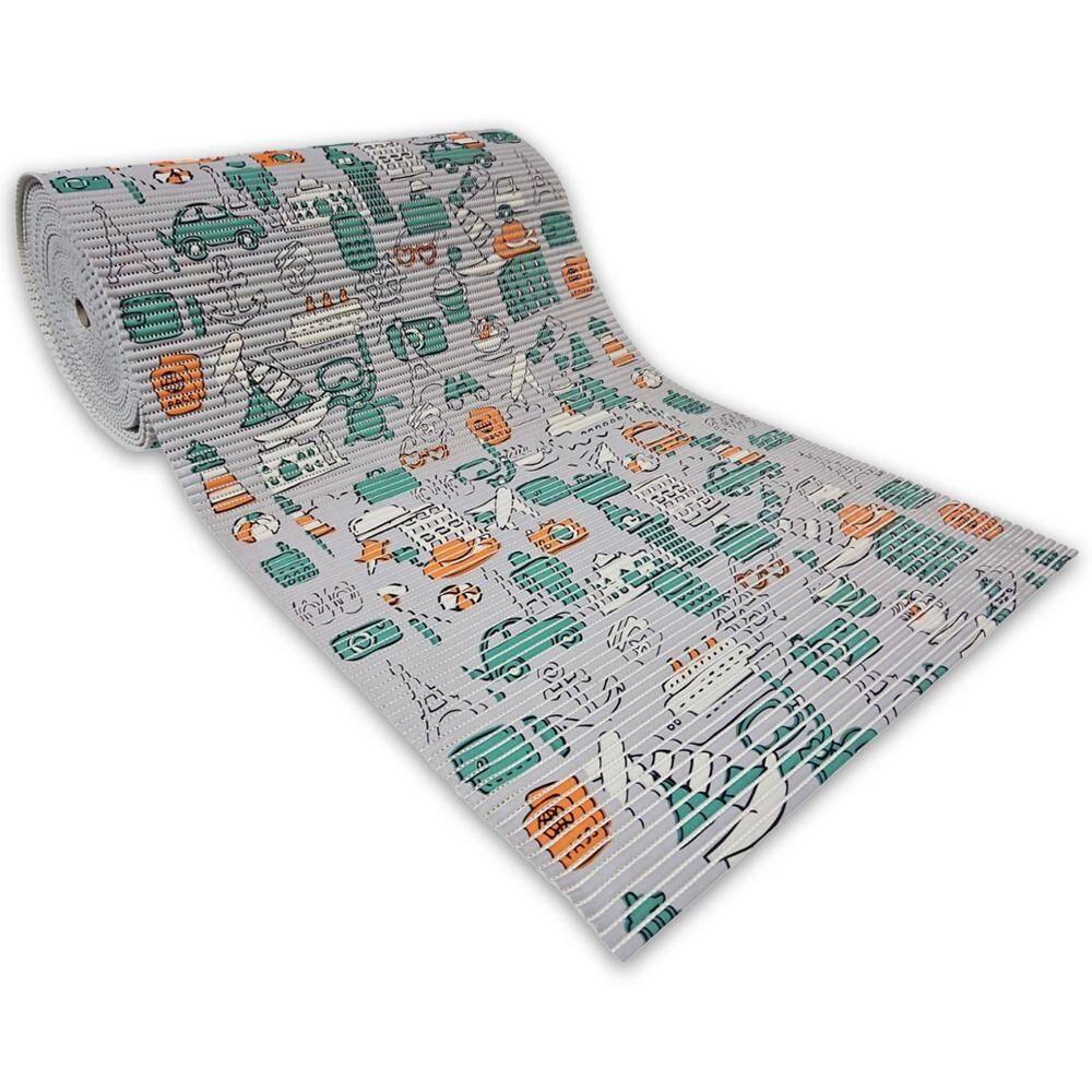 Tapete Passadeira Emborrachada Pvc Antiderrapante 0,65X5,00M