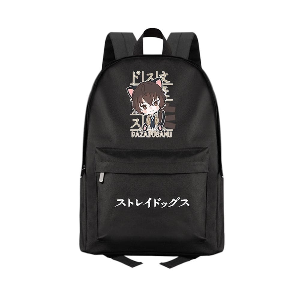 Mochila escolar infantil Bungo Stray Dogs 3 algodão-poliéster