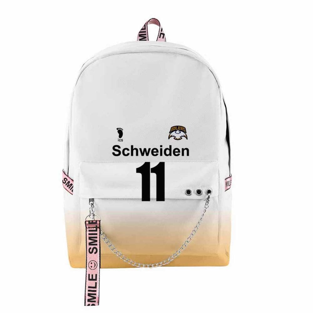 Mochila Haikyuus Hinatas Shoyos Cartoon Kids School