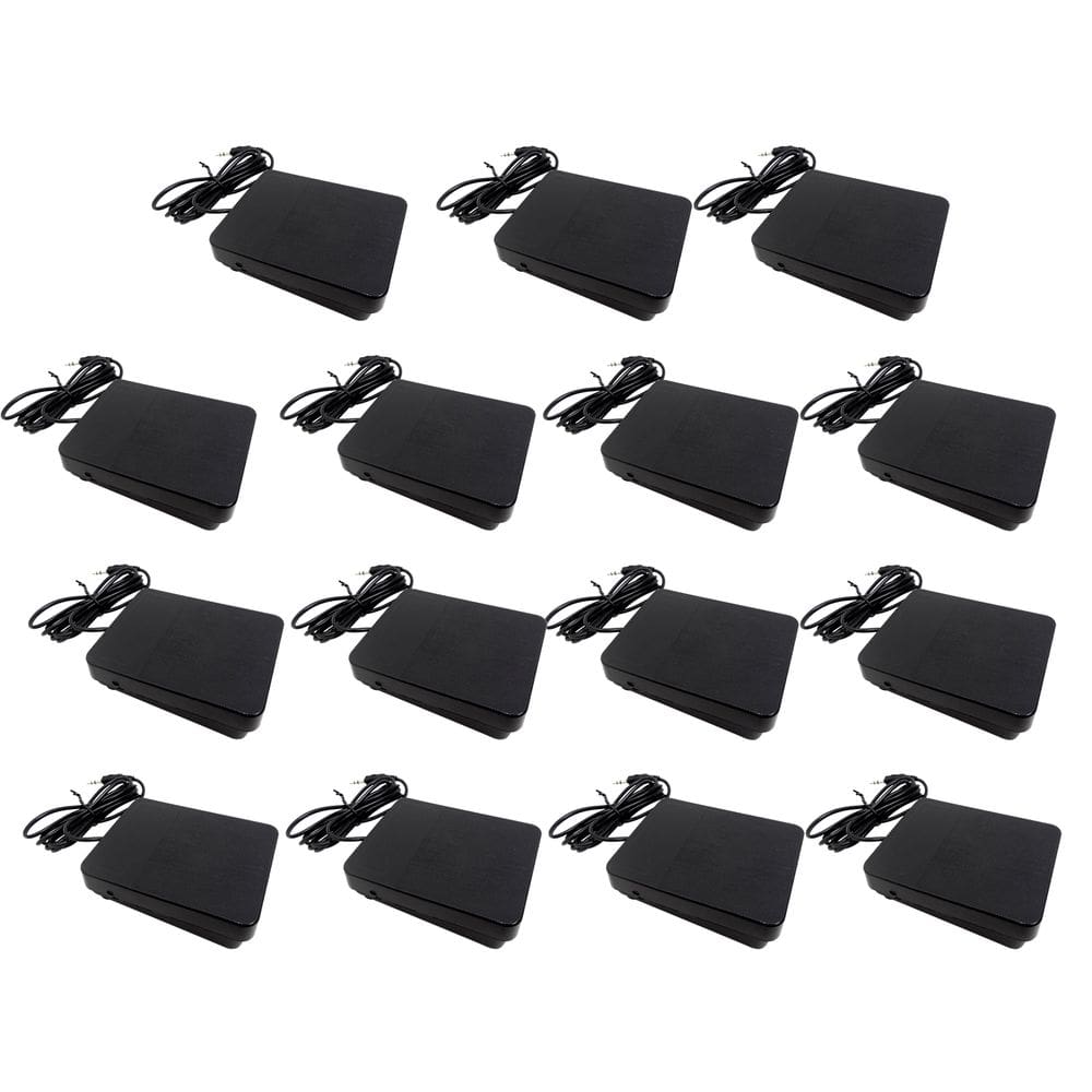 Kit 15 Pedais Sustain Rhythmic para Teclado e Piano Digital