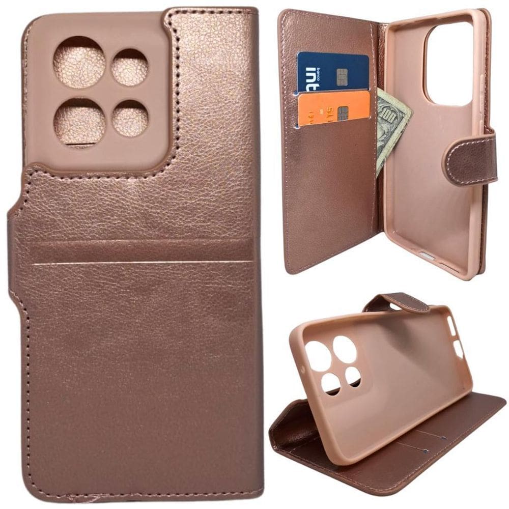 Capa Carteira Para Motorola Edge 50 Tela De 6.7 Capinha Case