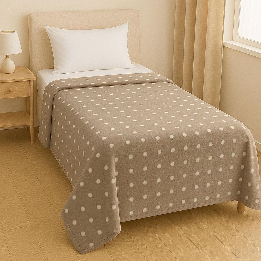 Cobertor Blanket Estampado Toque De Seda - Queen - Fend Poá