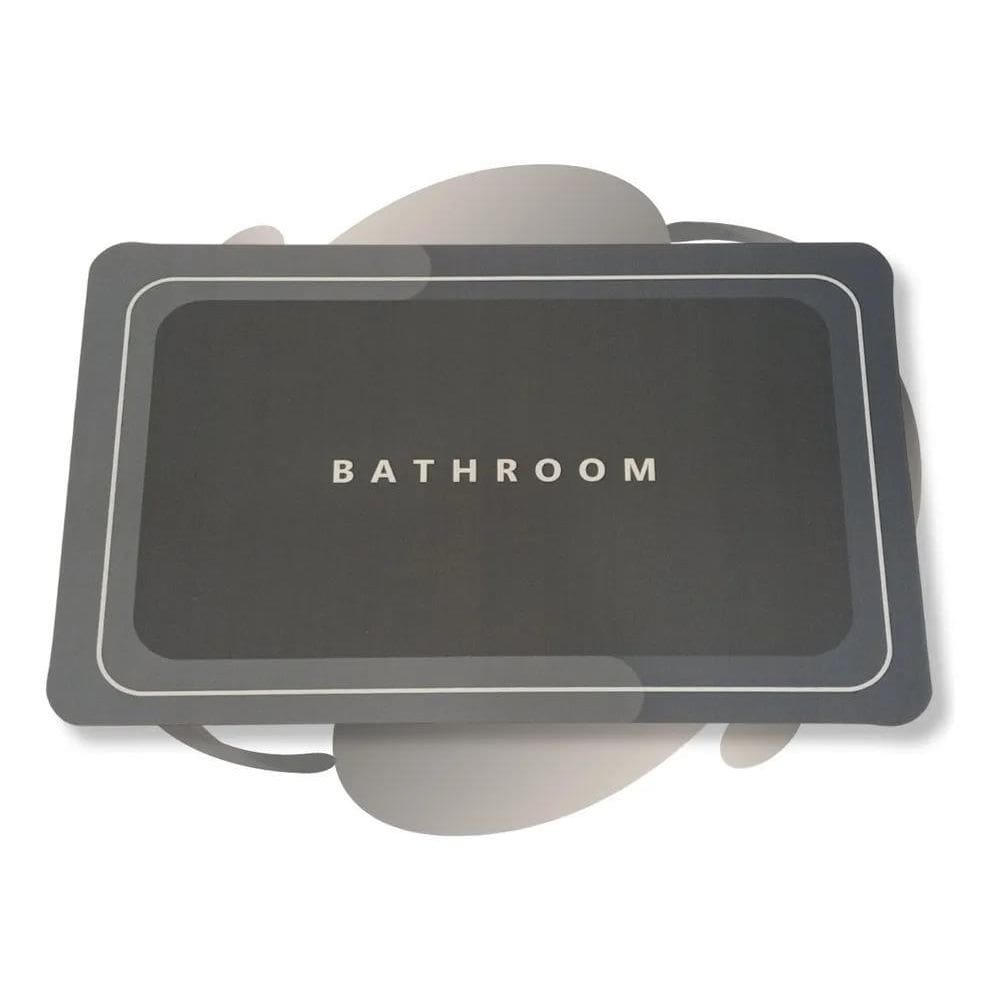 2X Tapete Mágico Antiderrapante Para Banheiro Super Absorven