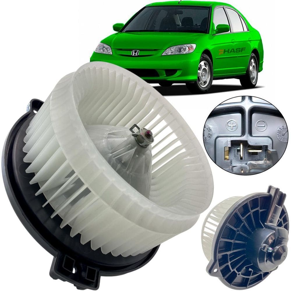 Motor Ventilador Ar Condicionado Civic 1.7 2003 04