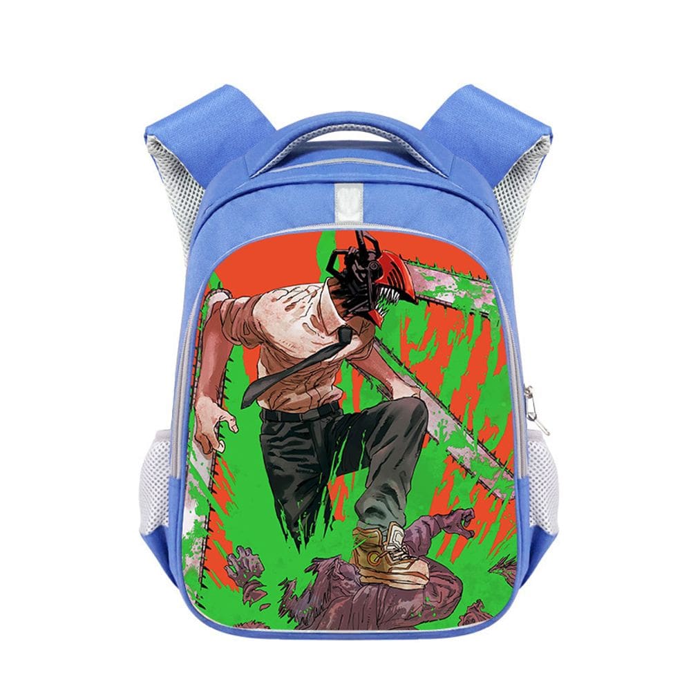 Mochila Mans Denjis Anime School Poliéster 26x13x36cm