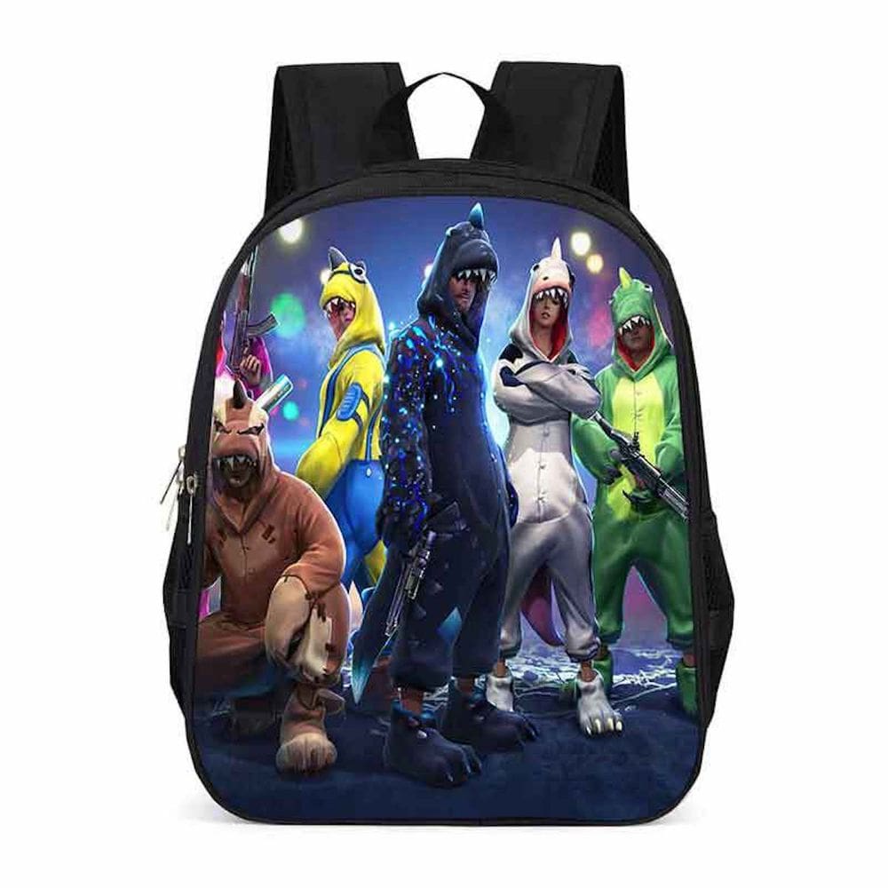 Mochila escolar Frees Fires Cartoon Kids Anime 29x12,5 x 39 cm