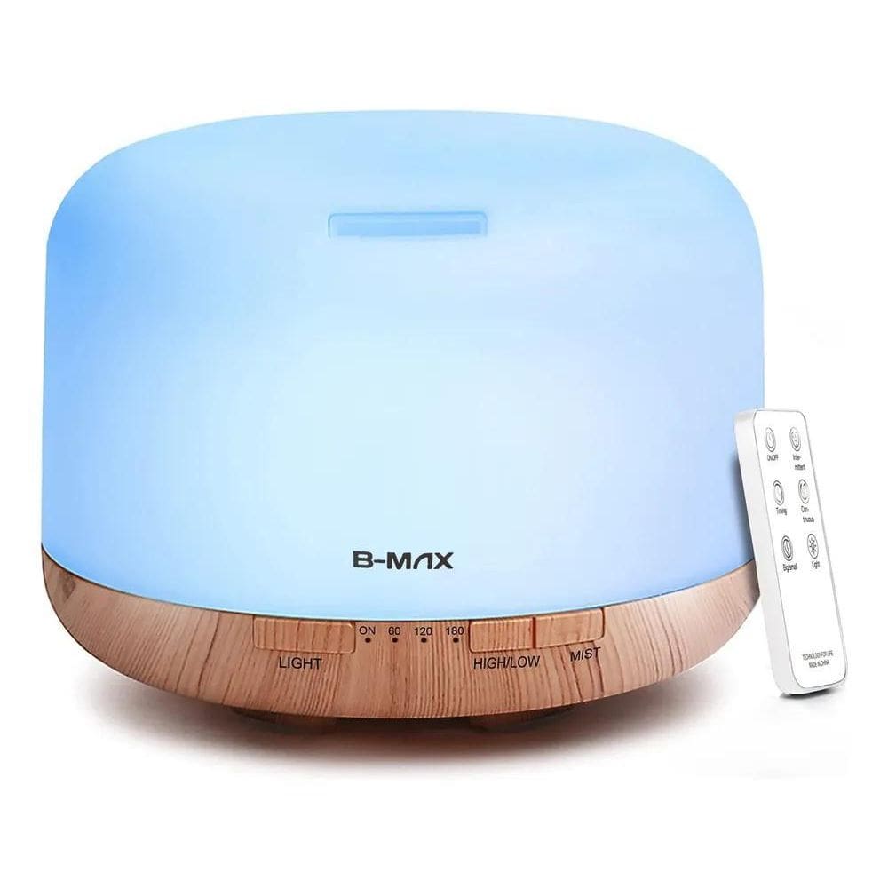 2X Difusor De Óleo Essencial Ultrassônico 500Ml Controle Rem