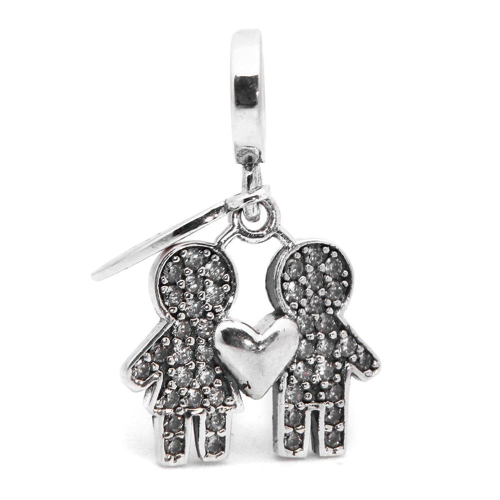 Berloque Pingente Casal