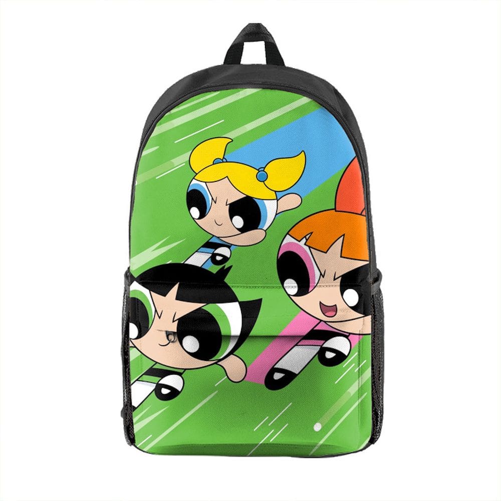 Mochila Powerpuff Girls Buttercups Blossoms Bubbles Kids