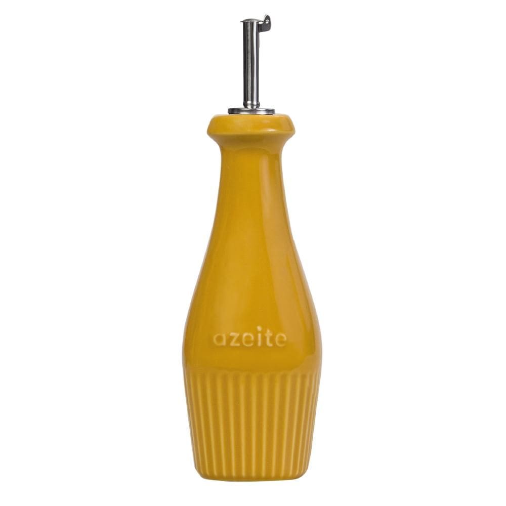 Azeiteiro Linha Assar e Servir 18,5 cm Amarelo 348 ml Germer