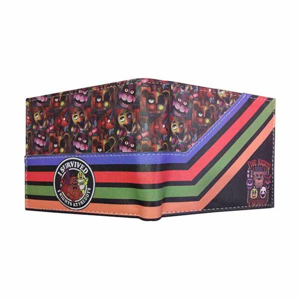 Carteira Fives Nights Freddys Anime Characters 11.5x9.5cm