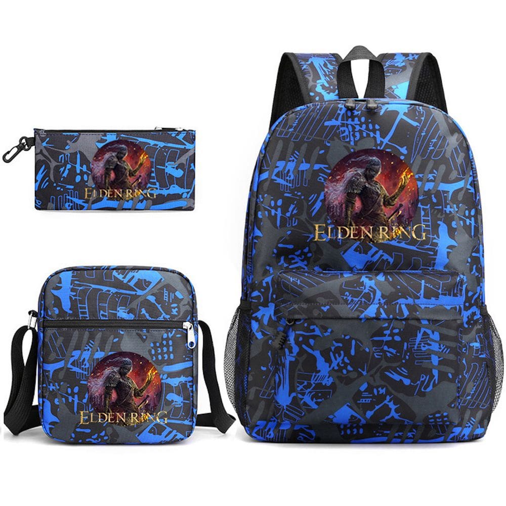 Conjunto de mochilas escolares, 3 peças para estudantes escolares com bolsa de ombro