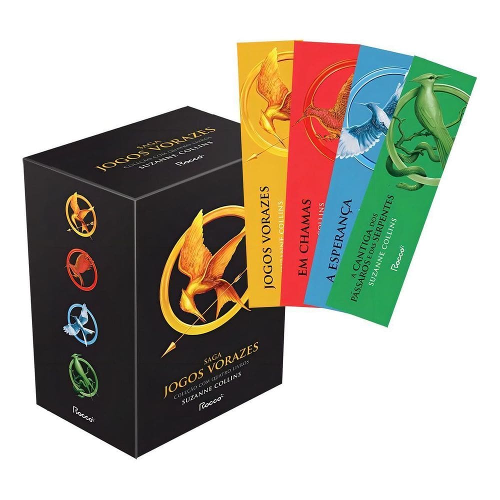 Box Completo - Jogos Vorazes - 4 Livros (Com Marcadores)