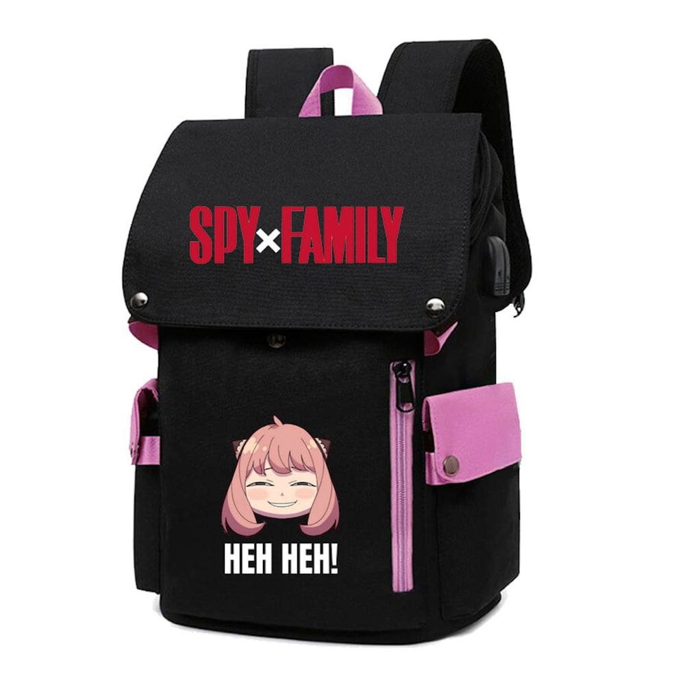 Mochila escolar de anime para crianças Spys Familys Kids
