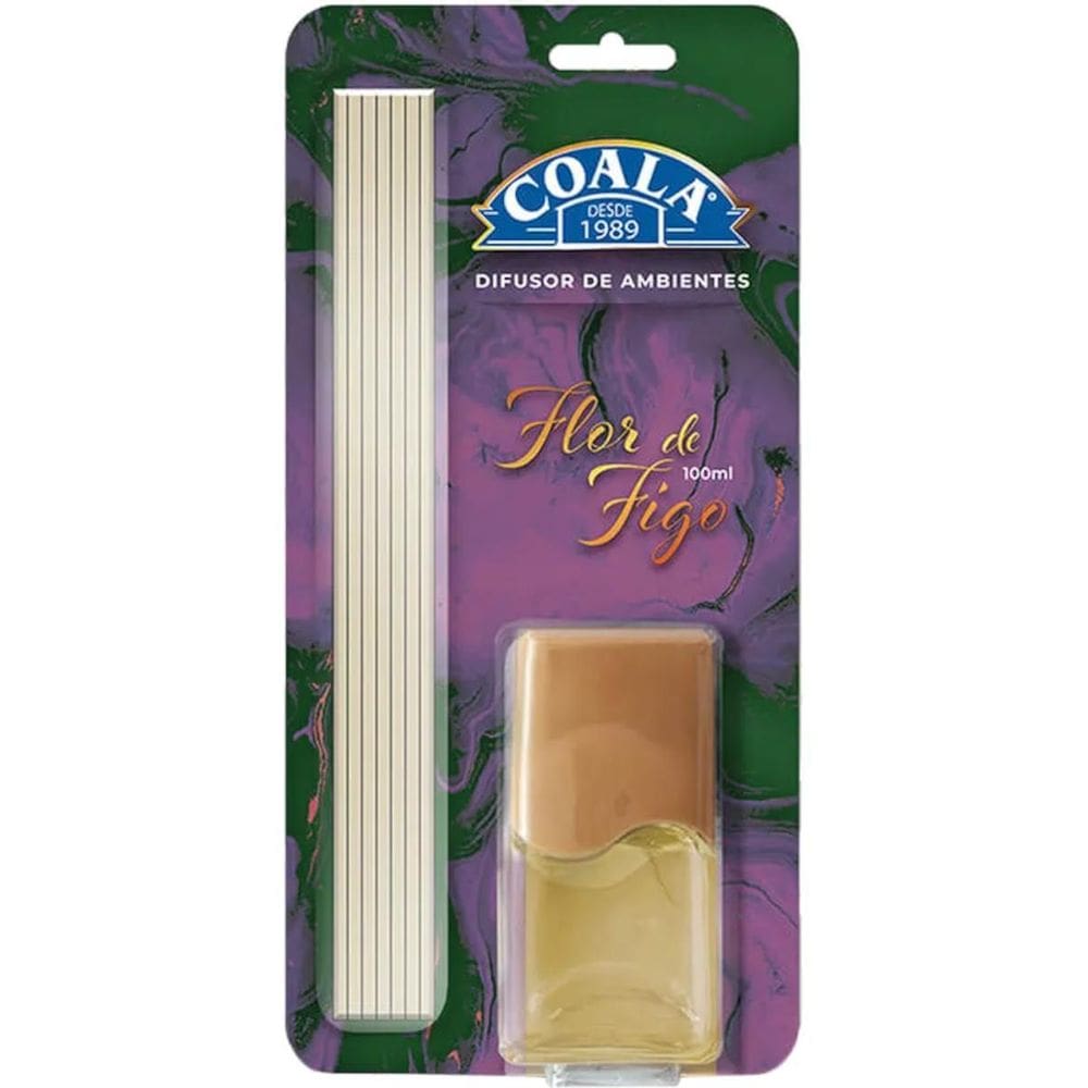 Difusor De Aromas Com Varetas 100Ml Coala Flor De Figo