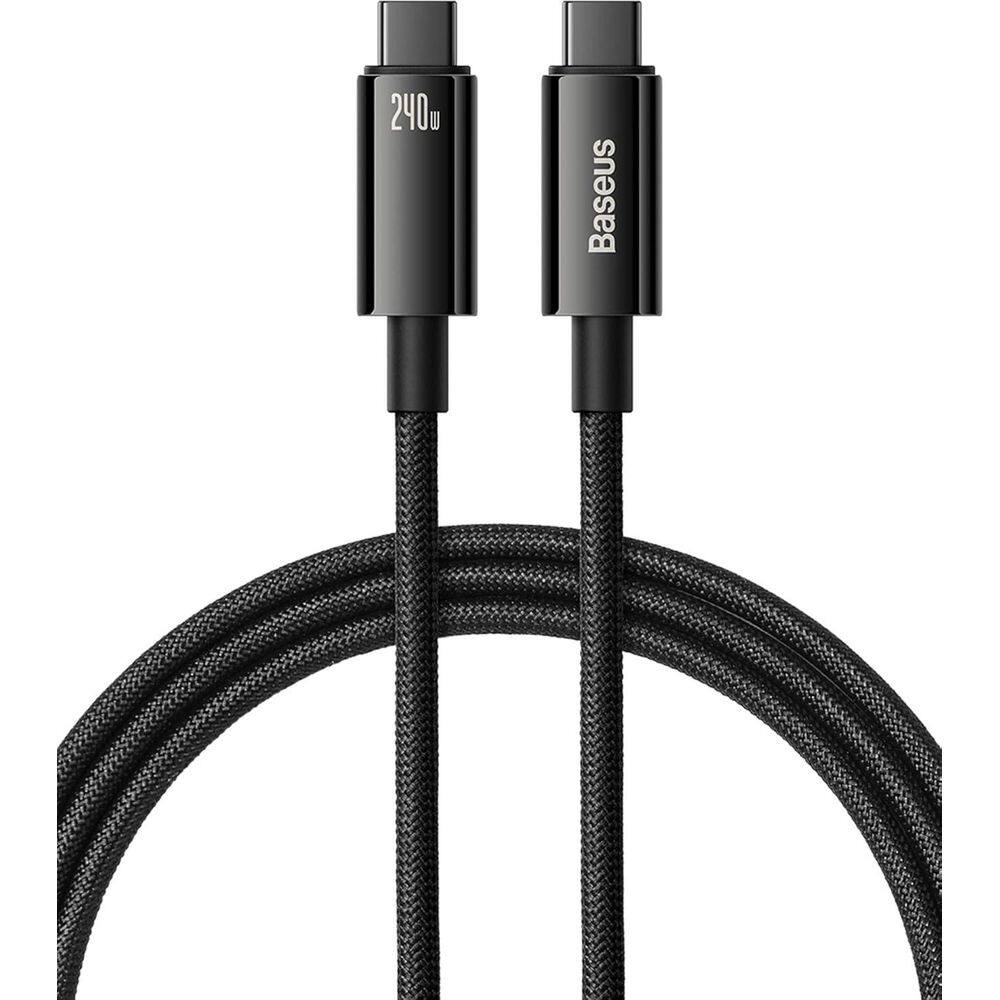 Baseus Cabo Usb C 240W Pd 5A Ultra Rápido Usbc De Liga 2M