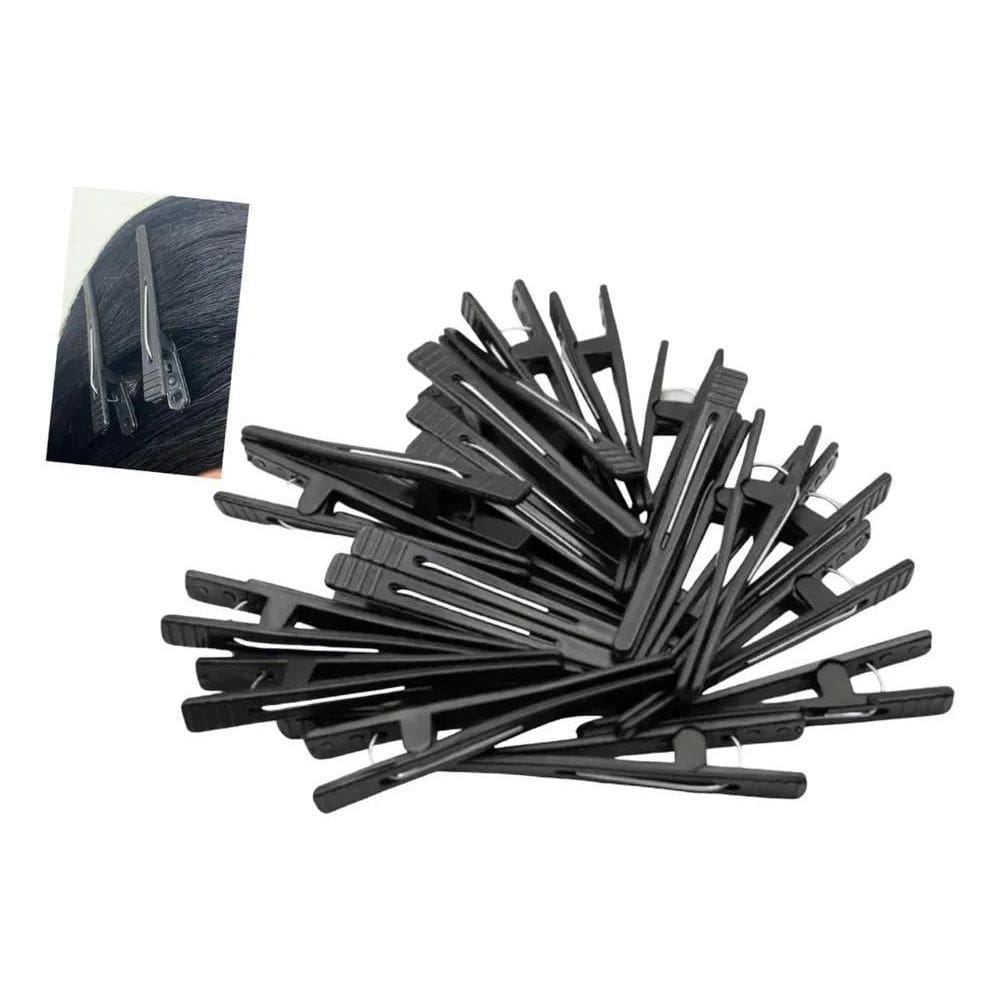 2X Kit 12 Presilha Clip Jacaré Prendedor De Cabelo Bico D Pa