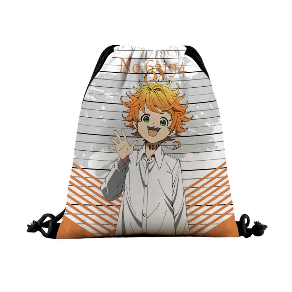 Bolsa com cordão Promiseds Neverlands Emma Canvas 39x32cm