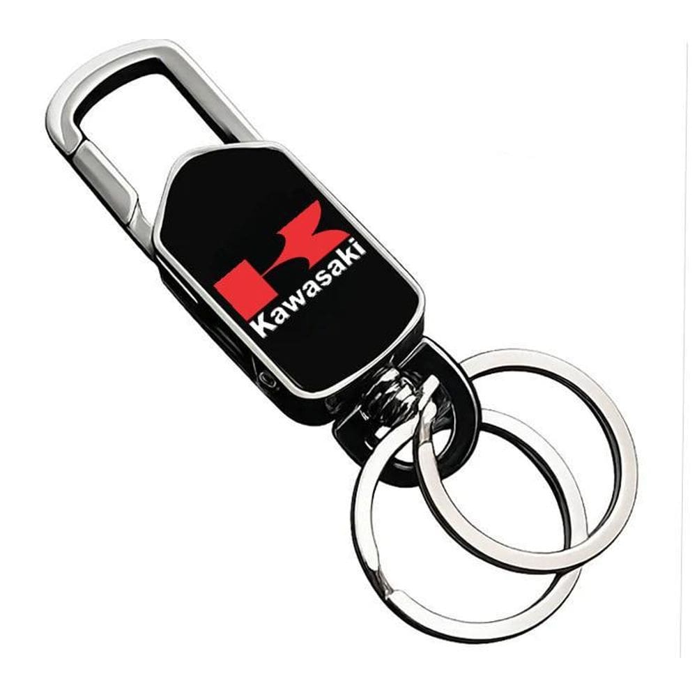 Chaveiro Para Kawasaki Logo Colorida Giratório Ninja 650 - P