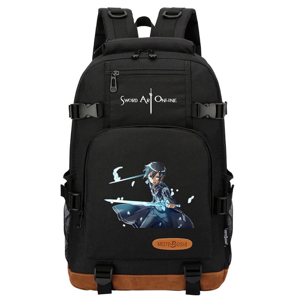 Mochila escolar Swords Online para crianças Oxford Cloth