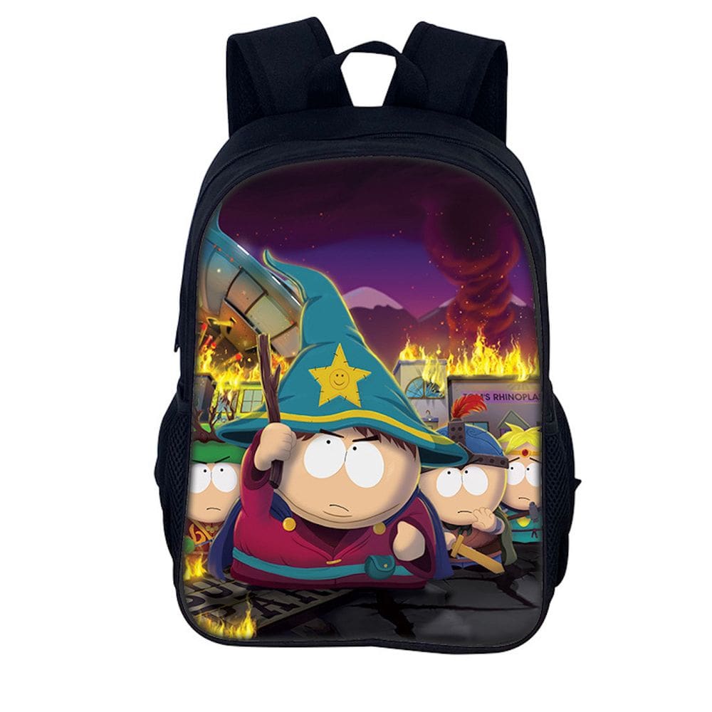Mochila South Parks Kids School Nylon 27x13x40cm