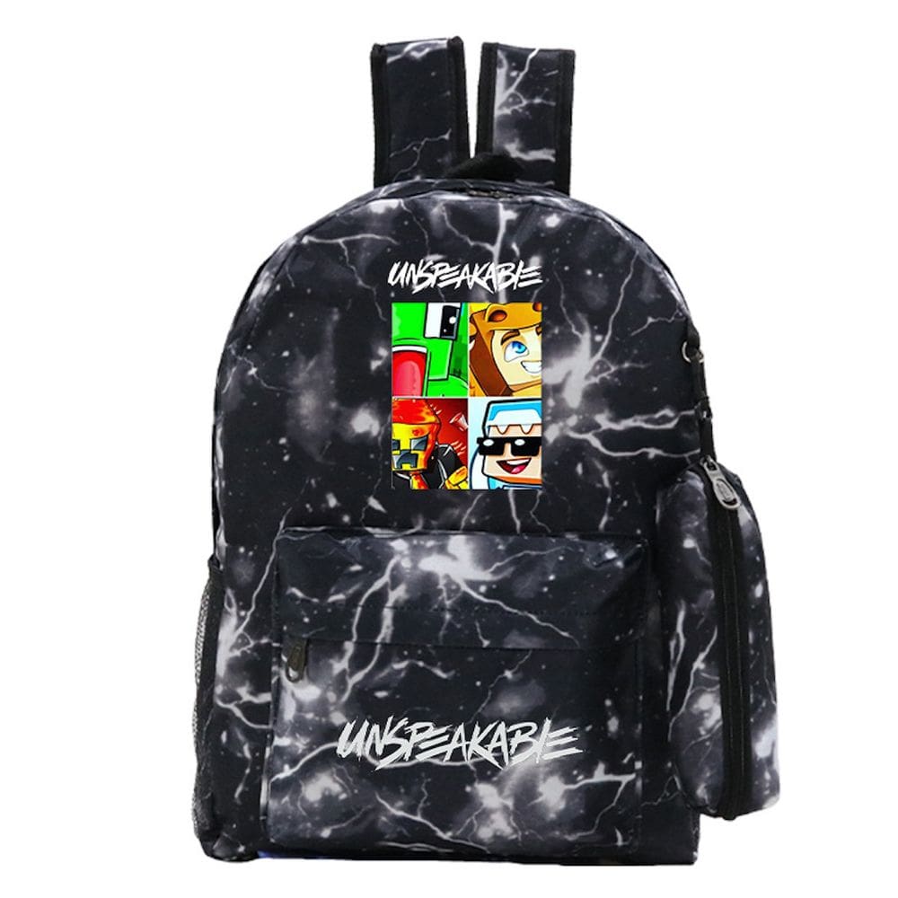 Mochila escolar Unspeakables Kids Poliéster 32x12x43cm