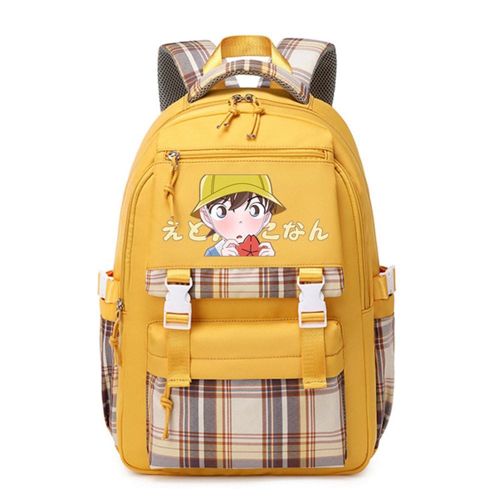 Mochila Detectives Conans Kids School Oxford 630g