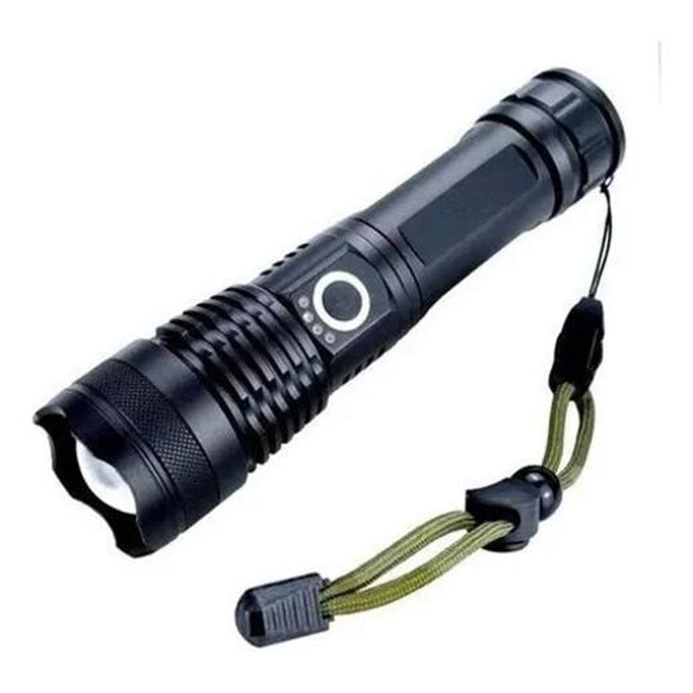 2X T9 Lanterna Mais Forte Do Mundo Ultra Potente Bm6502 Cor