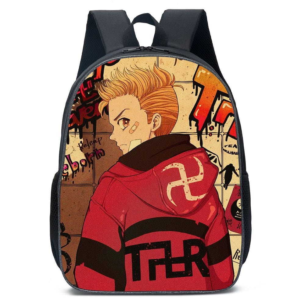 Mochila Tokyo Revs Engers Mikeys Cartoon Kids School 30x15x40cm