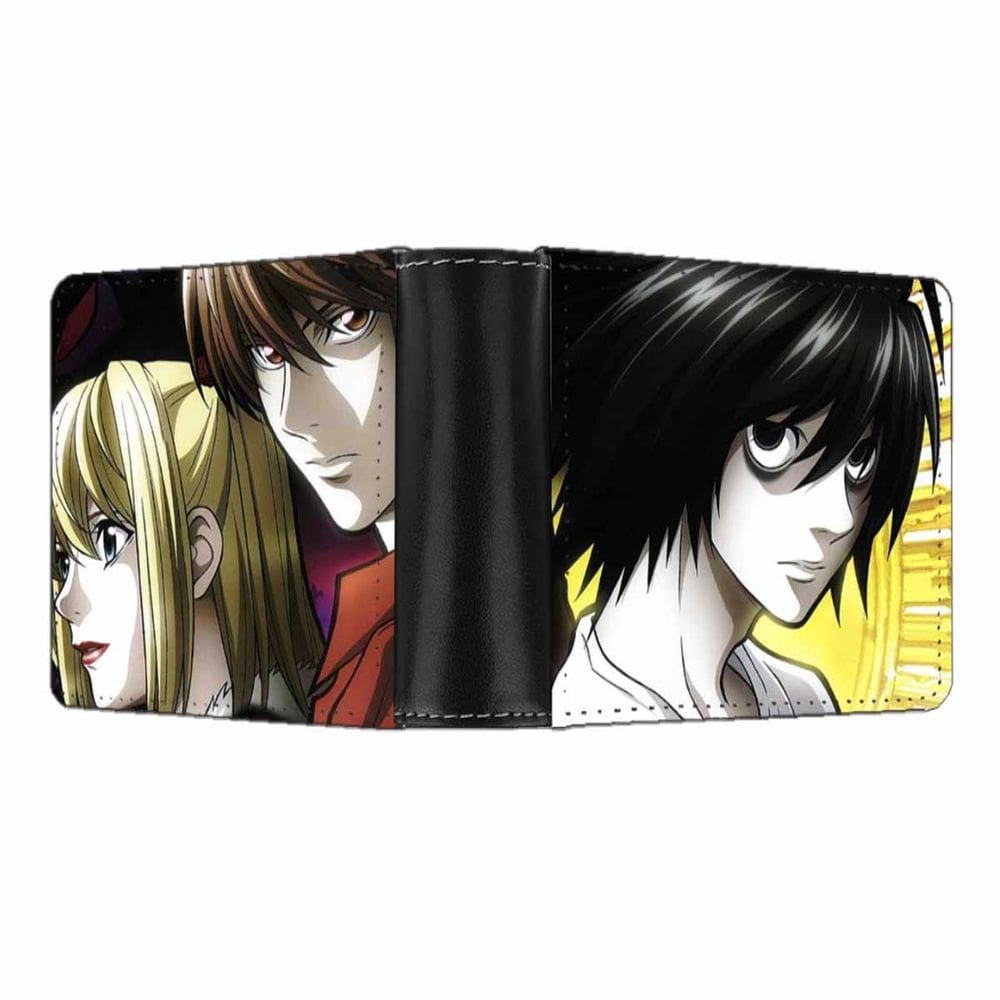Carteira Yagamis Lights Anime Characters Slim B PU 11x9,5x2,5 cm