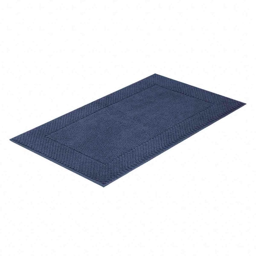Toalha Piso Premium 100% Algodão 48X85Cm Azul Buddemeyer