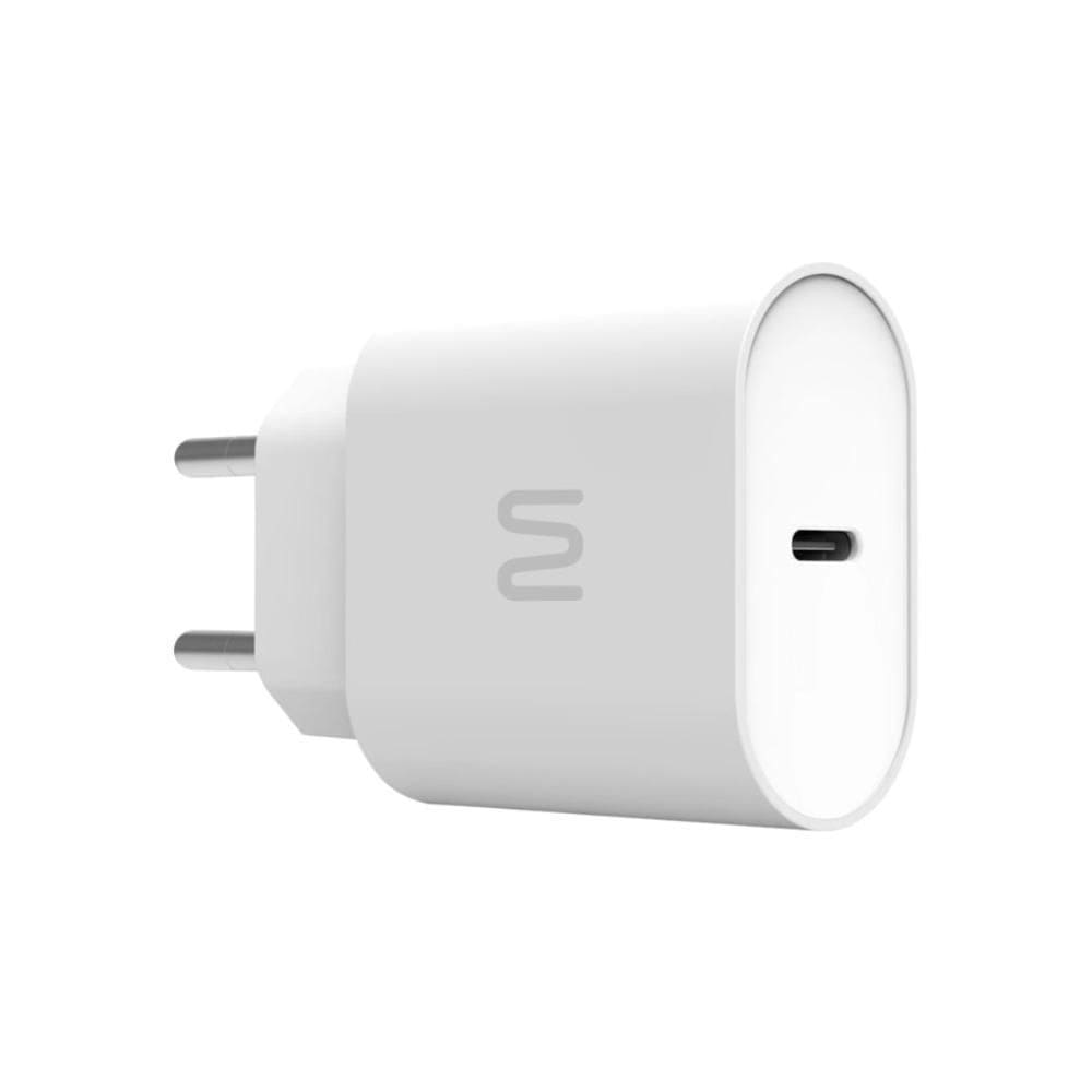 Carregador De Parede Usb-C - Multilaser Cb167 - 20W - Branco