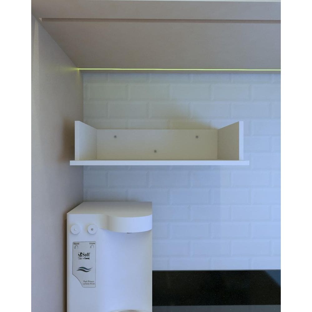 MP - Suporte Microondas Branco 58X37 Pra Otim