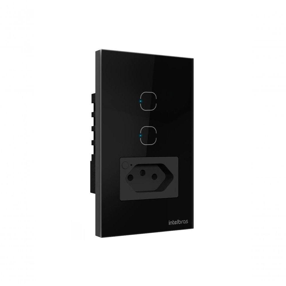 Tomada Com Interruptor Inteligente Intelbras Ets 2002 Smart