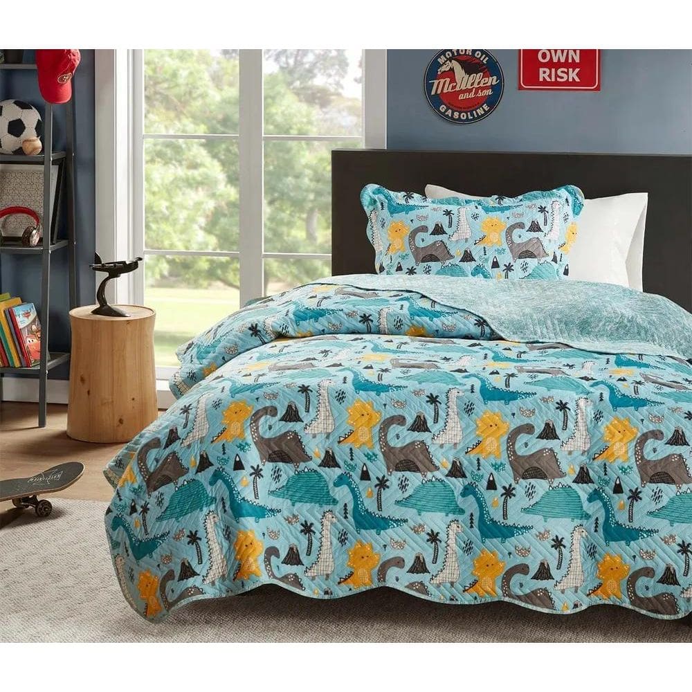 2X Kit Colcha Infantil Solteiro Box Menino Cobre Leito 2 Peç