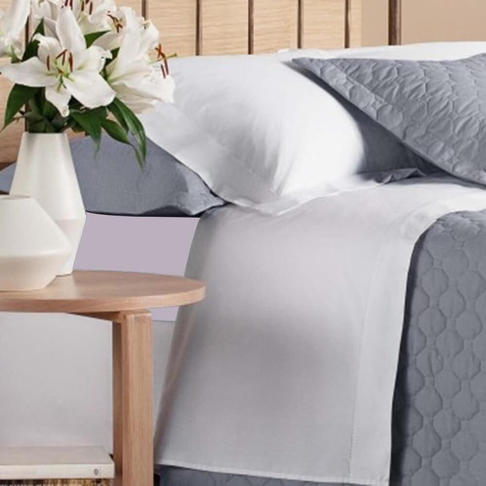 Lençol Elástico Queen 200 Fios Privilege Andreza Rosa Ballet