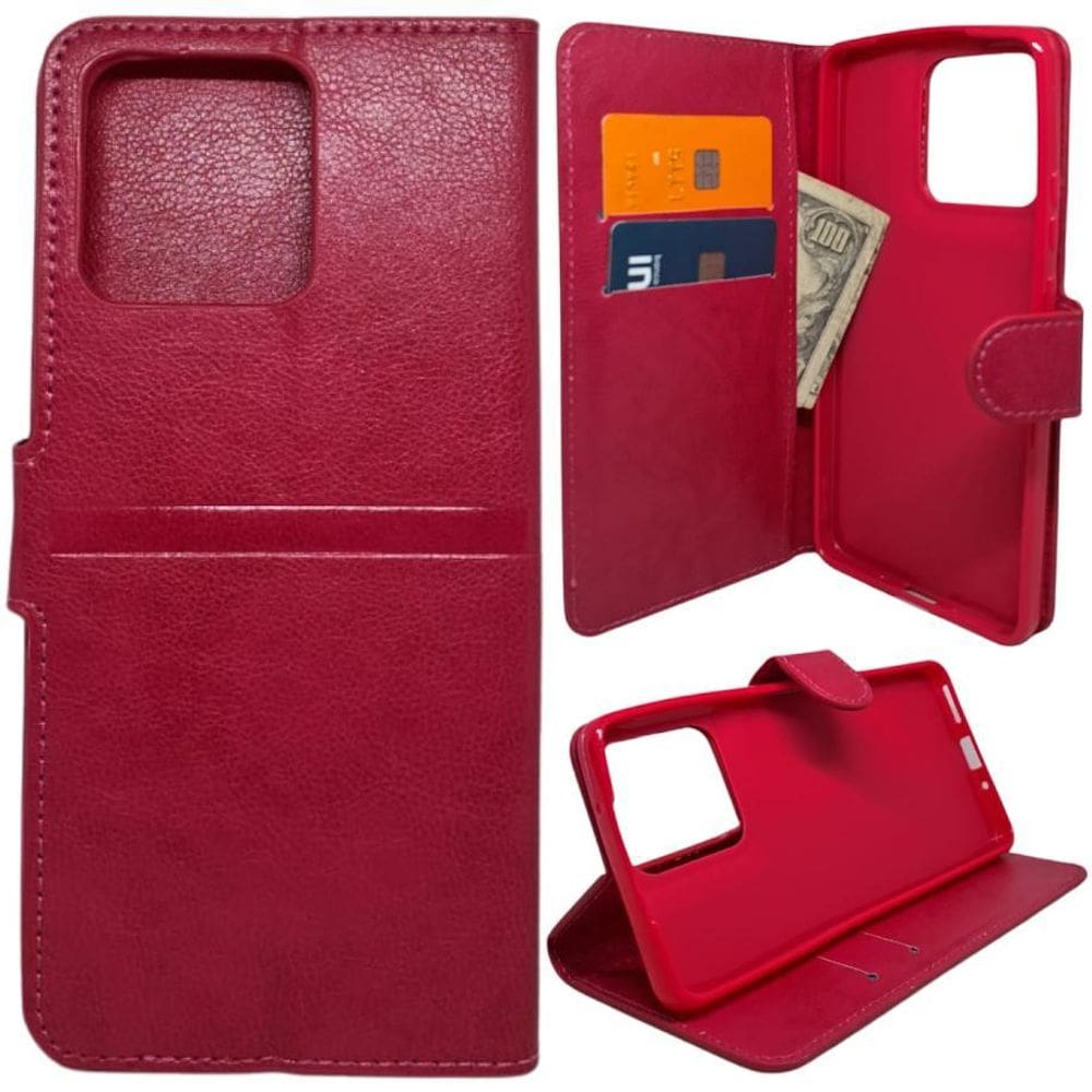 Capa Carteira Para Motorola G86 Tela De 6.67 Capinha Case