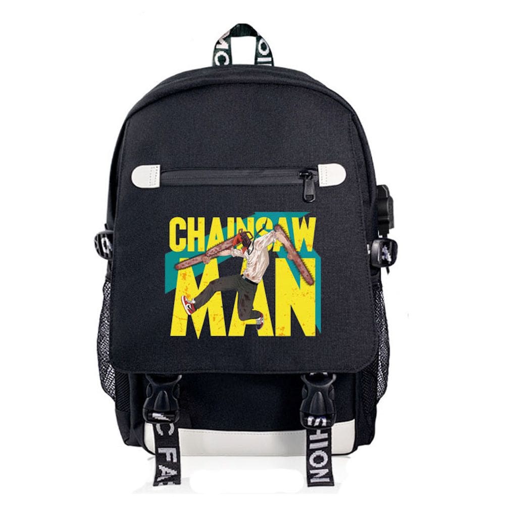 Mochila Anime School Children Chainsaws Mans Den