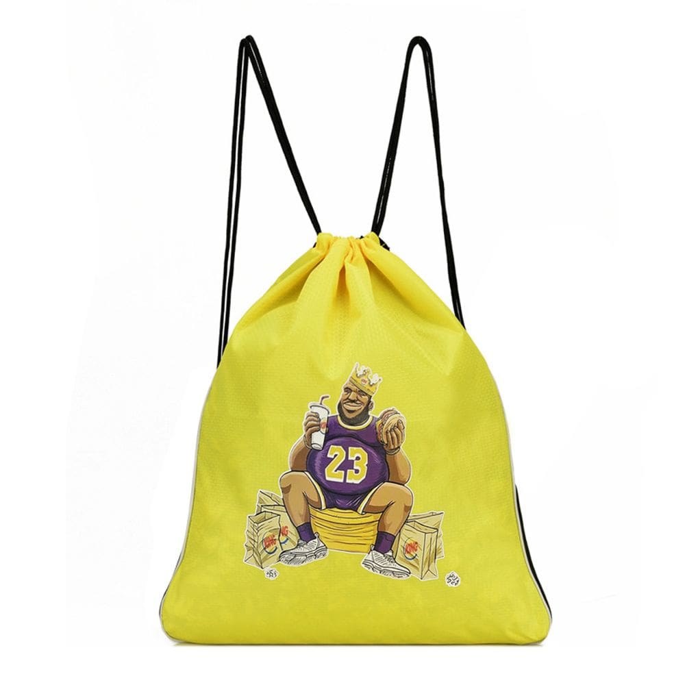 Bolsa com cordão James Anime String Swim Gym Bag Poliéster