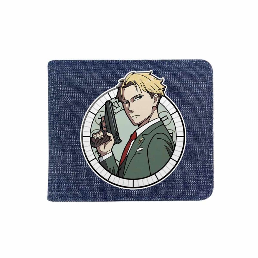 Wallet Spys Family Anime Characters Slim BiFold Jeans