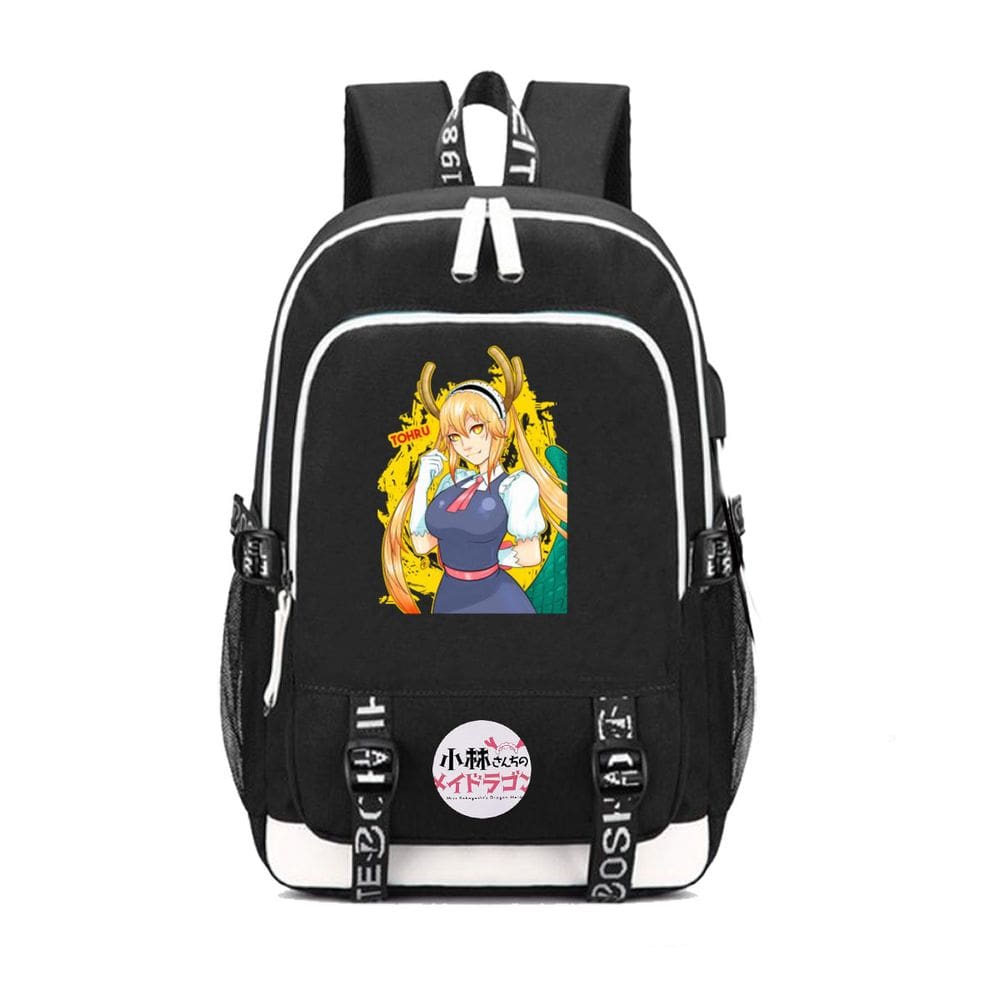 Mochila Kobayashi`s Dragon Maid Kids School Oxford 30x15x44cm