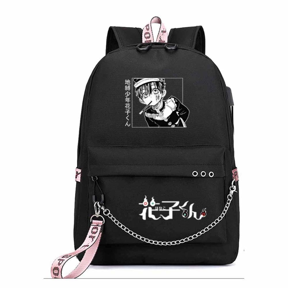 Mochila Hanako-kun Toilets Cartoon Kids School Bag 32x15x45cm