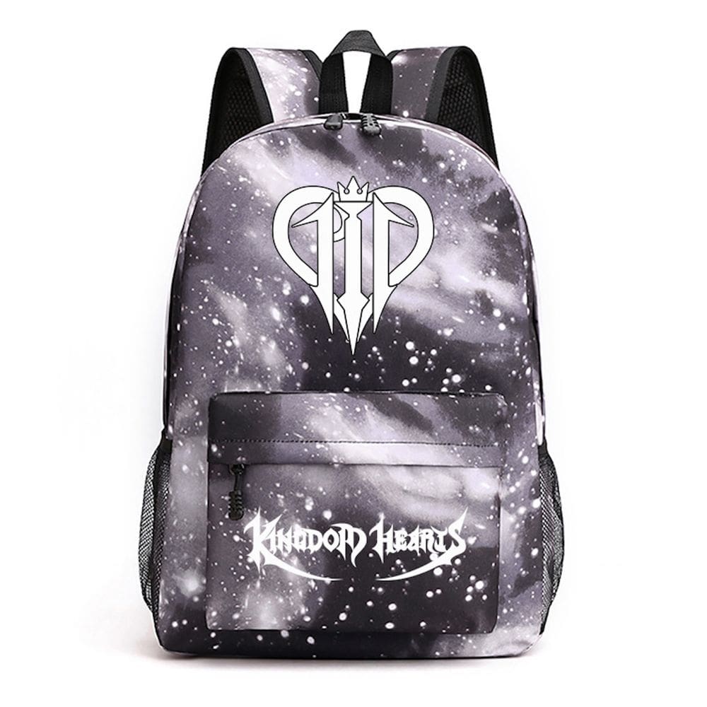 Mochila Kingdoms Hearts Ki para Kids School Oxford 31x14x42cm