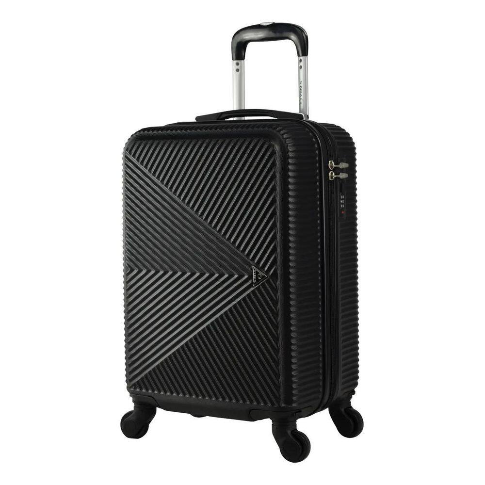 Mala De Viagem 20 Arrow P 4 Rodas Duplas Preto Ys21116 Yins