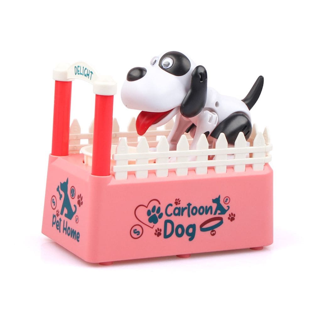 Cachorro de desenho animado Piggy Bank para crianças Coin Money Box Money Bank