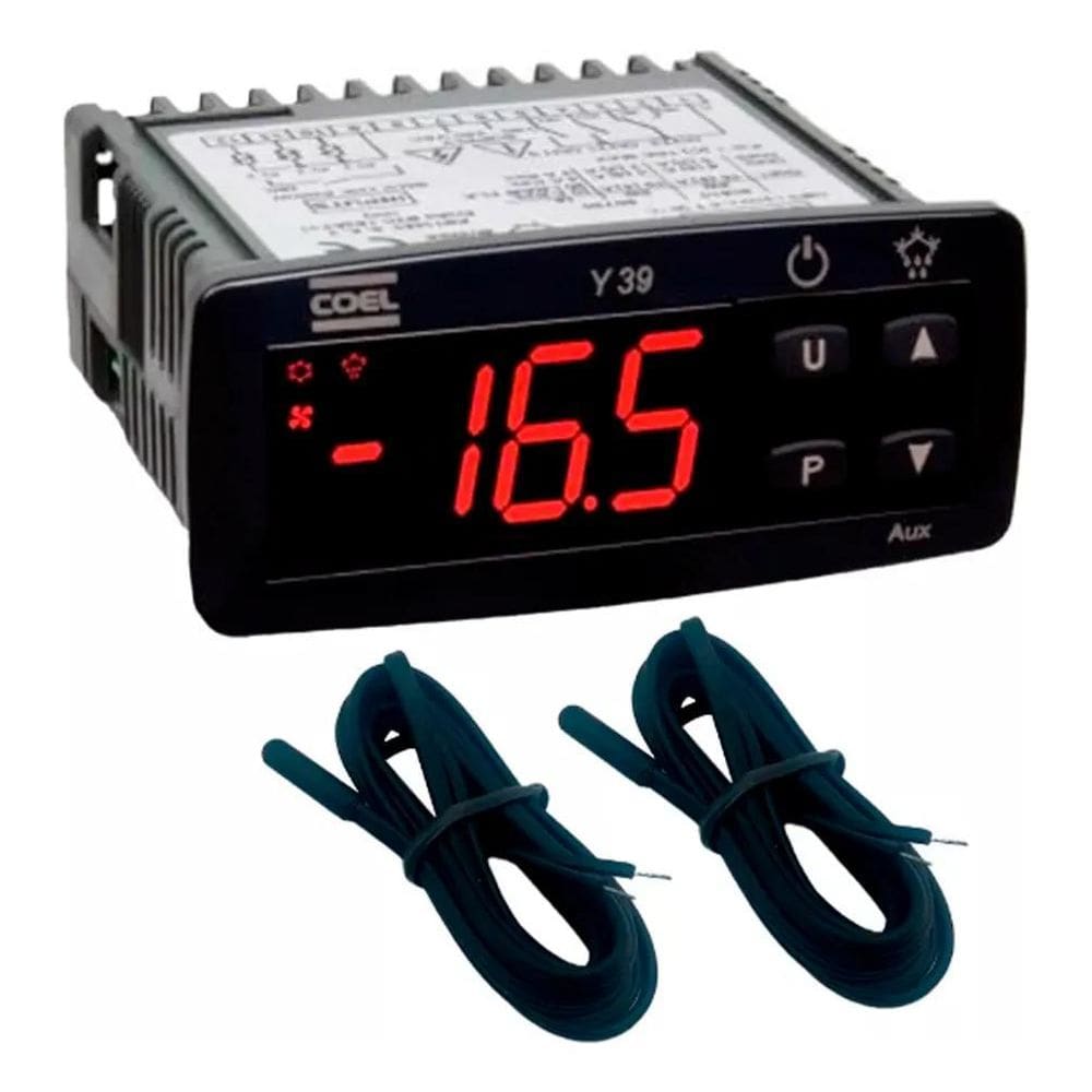2X Controlador De Temperatura Y39Hrrr Coel Para Cervejeira 2